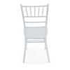 Atlas Commercial Products Wood Chiavari Chair, Silver WCC4SLV